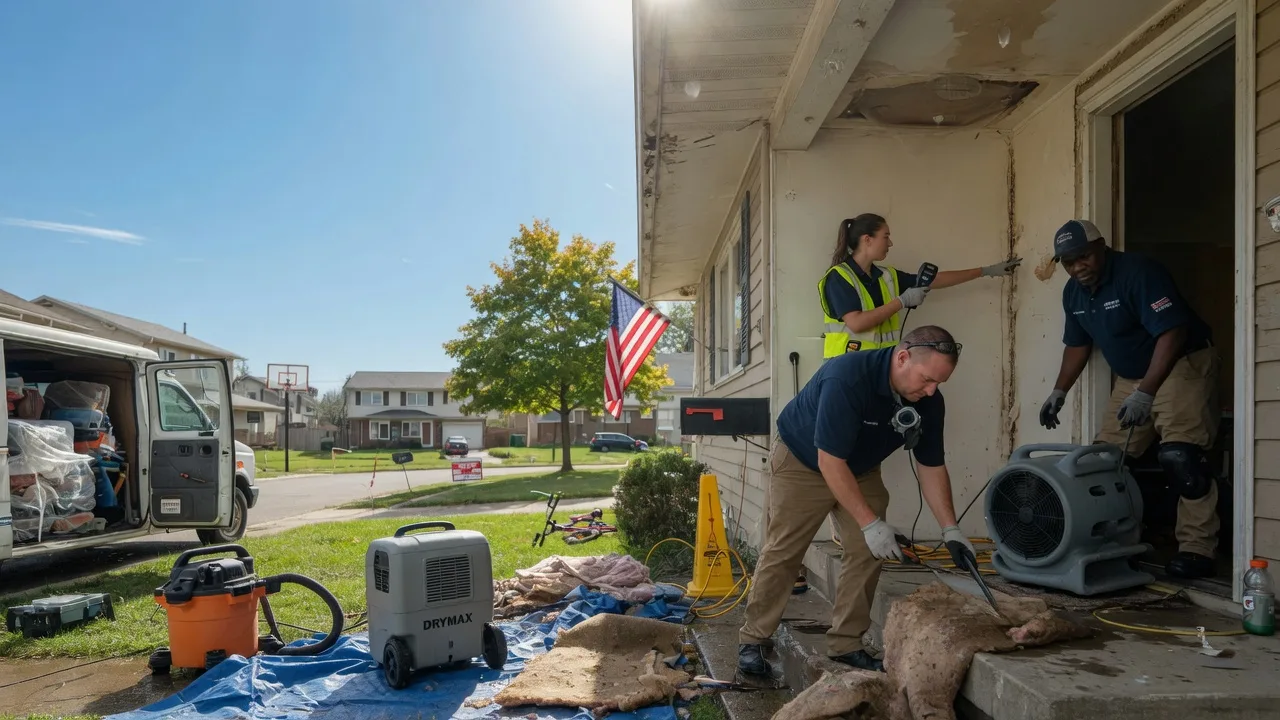 Water Damage Restoration in Capron, IL near me